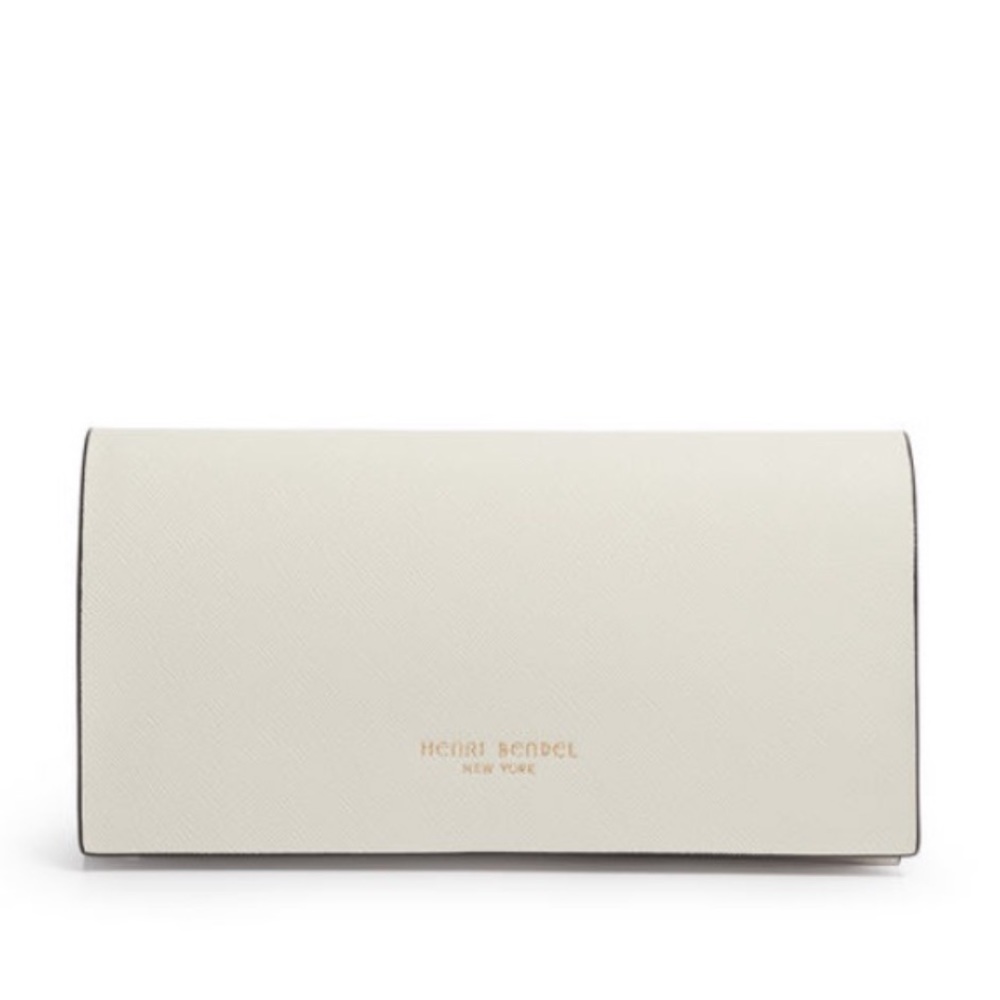 Henri Bendel leather glasses case